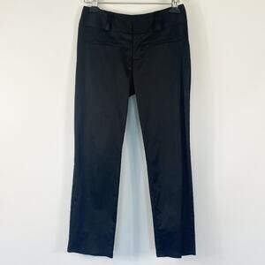 Nanette Lepore Black Cropped Skinny Cigarette Pants